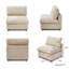 Chaise sans accoudoirs avec housse-1858849425