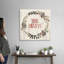Reproduction d’art textuel sur toile, "Rustic Christmas II" par Grace Popp-818741222-818741213
