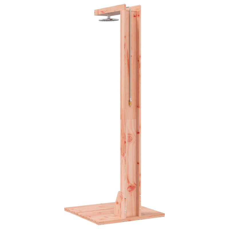 Outdoor Shower and Footwash Spout, Red Oak