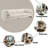 Jaeda Beige Boucle Sofa