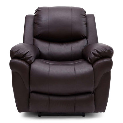 Bonded Leather Manual Recliner