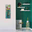 «Tall Bright Flowers I» par Silvia Vassileva, art mural sur toile, 12 po x 36 po-879687346