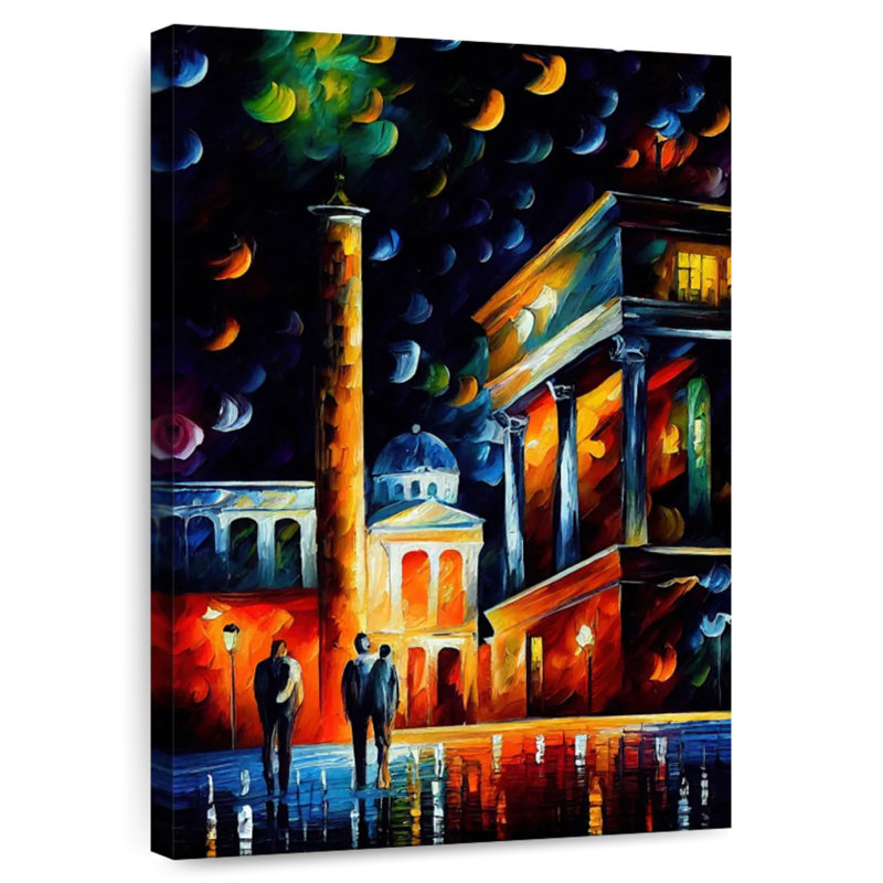 Aime Athens Night II, 48" H x 32" W