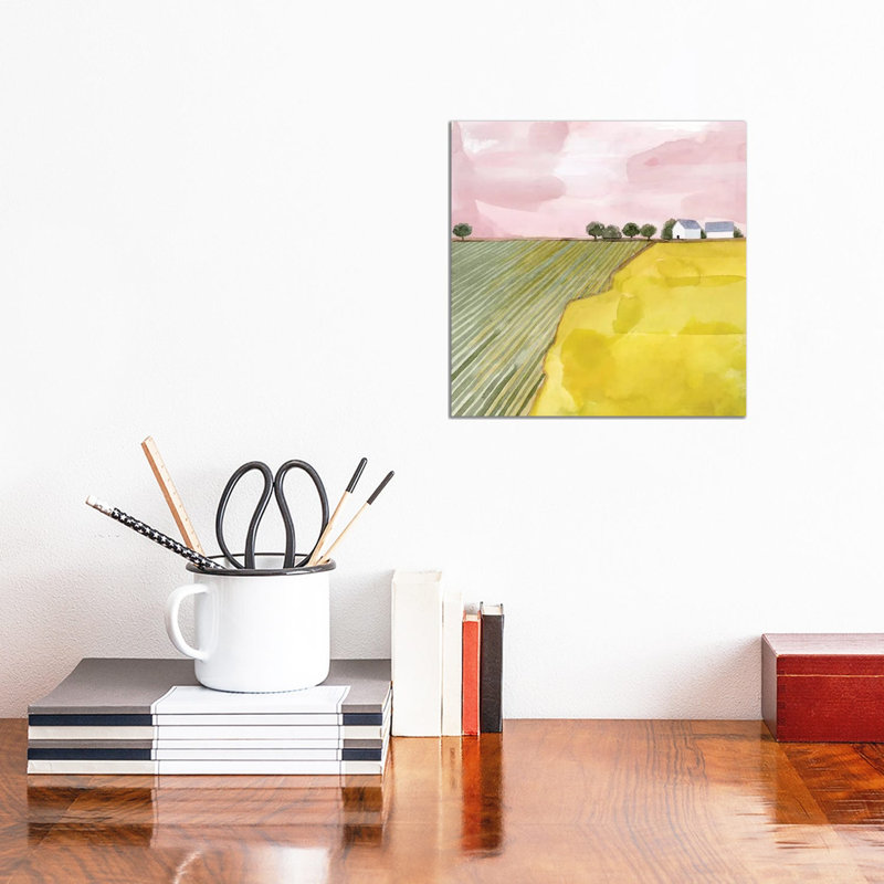 Blush Hour II by Grace Popp - Wrapped Canvas Painting, 30.48 cm H x 30.48 cm W