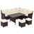 Structure brune / coussin beige est en rupture de stock