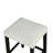 Transitional Bar Table Set With Upholstered Tufted Stools And USB Ports,Set Of 3