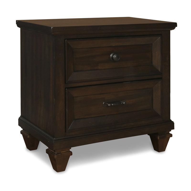 Table de chevet 2 tiroirs Brayston