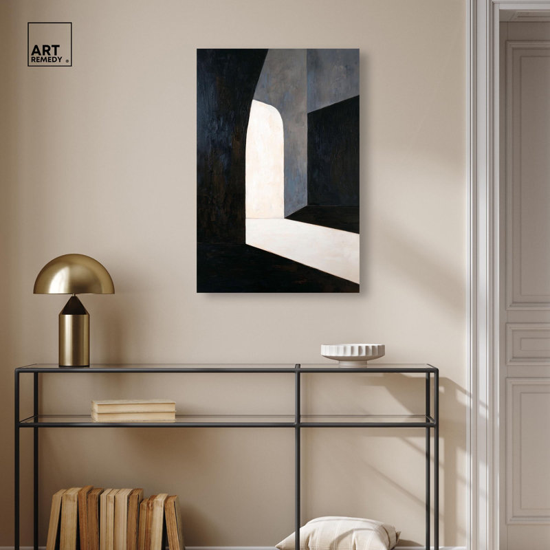 «Inevitable Encounter I», reproduction d'art sur toile par Art Remedy, galerie tendue, 20 x 30, H 30 po x l 20 po