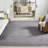 Ebony Hand Tufted Pet Yarn Pile Rug-1405241676