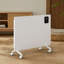 Living And Home 1500 Watt 5118 BTU Electric Panel Space Heater with Adjustable Thermostat and with Digital Display