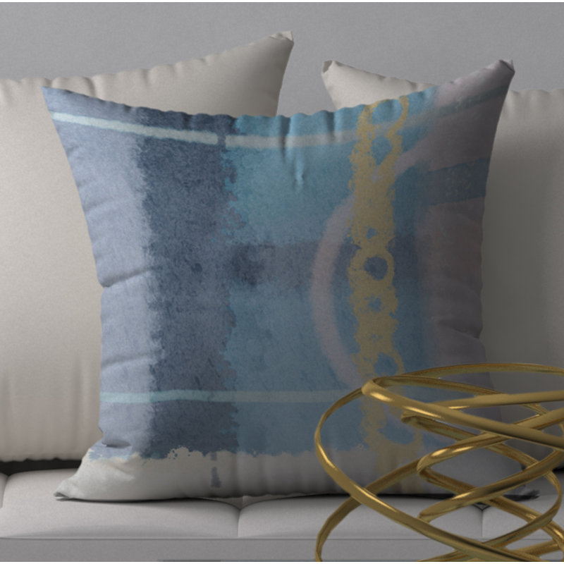 Housse de coussin décorative carrée sure excitant, 18" x 18"