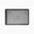 19.68'' Concrete Vessel Rectangular Modern Gray Bathroom Sink