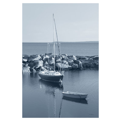 By The Sea II With Border by Alan Majchrowicz - Wrapped Canvas Print