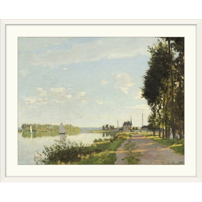 «Argenteuil, c.1872» par Claude Monet - reproduction imprimée