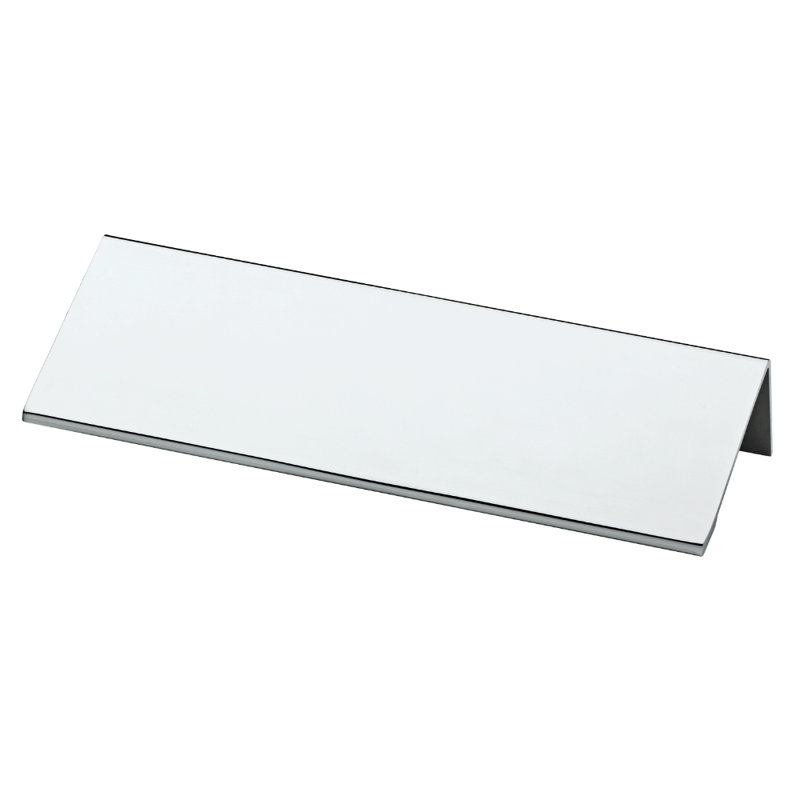 Poignée moderne 3 po, Dos plat, 3"
