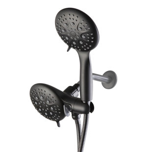 Massage/Jet Dual Shower Head 2.5 GPM GPM