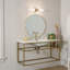 Éclairage pour salle de bain 2 lumières en nickel poli Lakeba-322821646