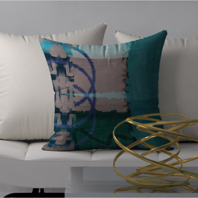 Housse de coussin carrée/insert, 20 po X 20 po
