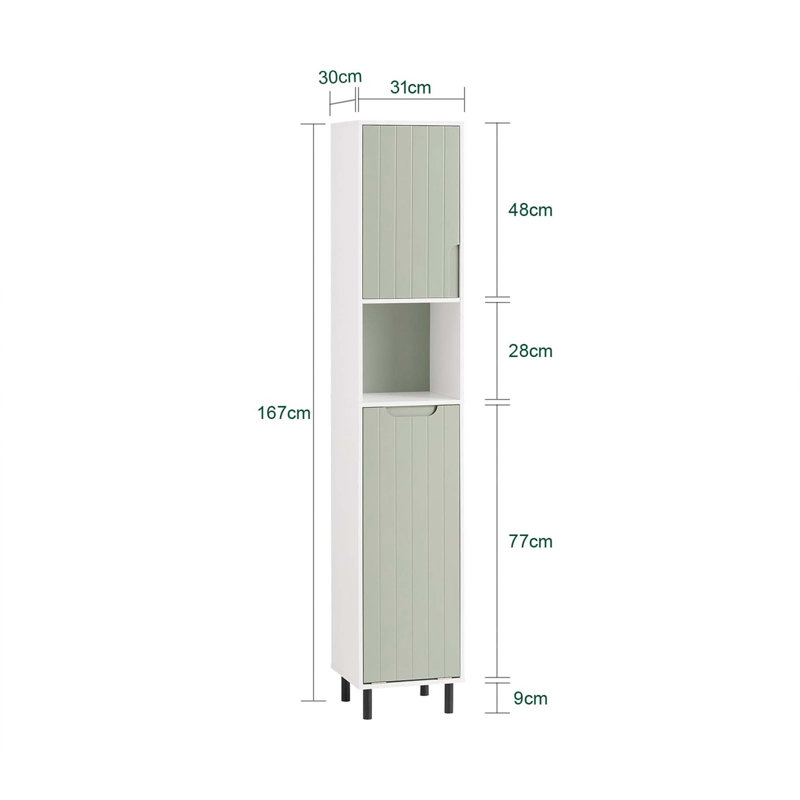 Suela Freestanding Linen Cabinet