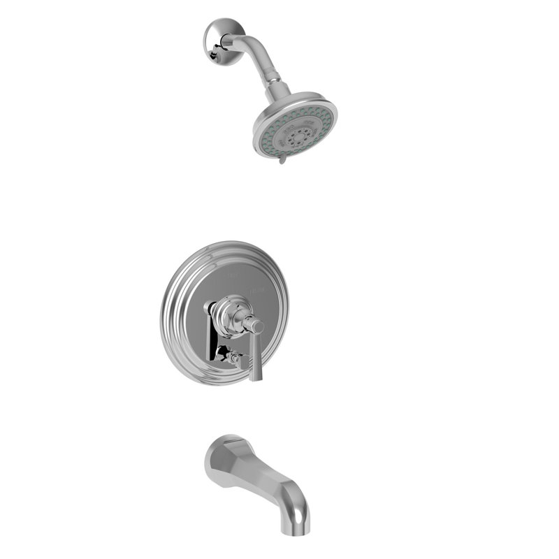 Astor Balanced Pressure Tub and Shower Faucet, Polished Chrome
