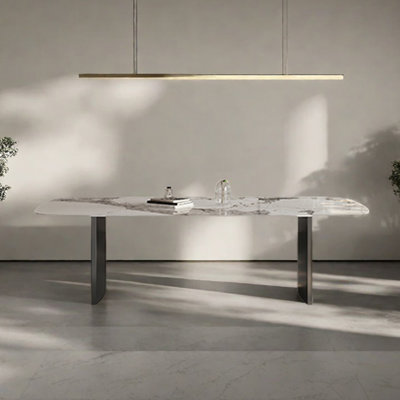 Light luxury superior sintered stone table