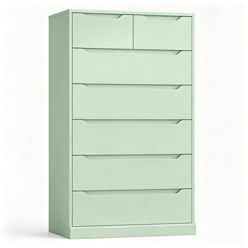 Commode 7 tiroirs, Naturel