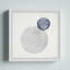 «MarBLE Gray Circles», reproduction encadrée-1188433105