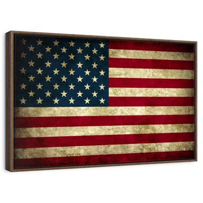 Drapeau rétro des États-Unis