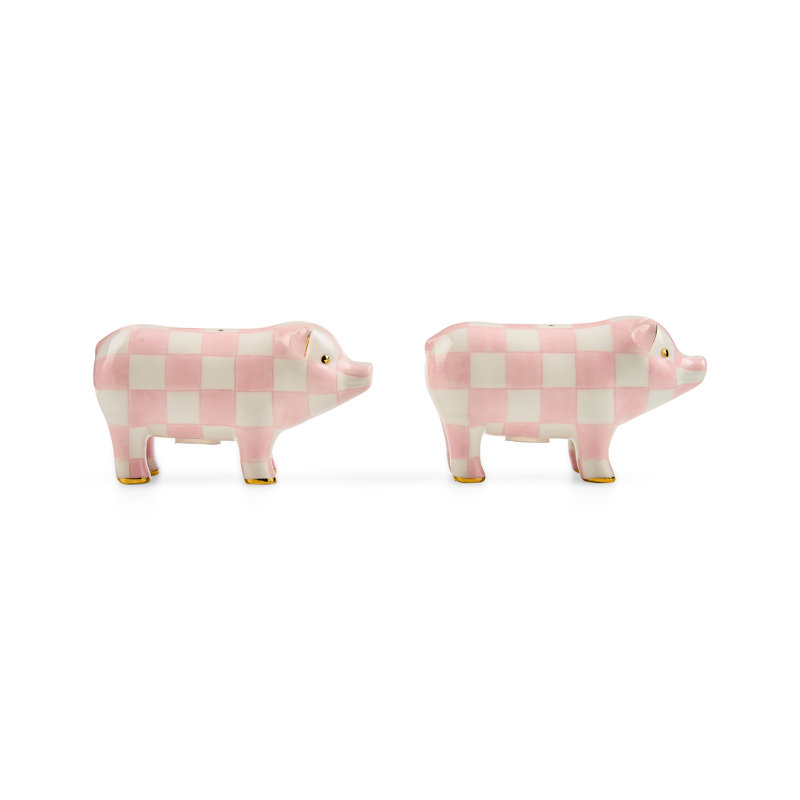 Rosy Pig Salt & Pepper Set