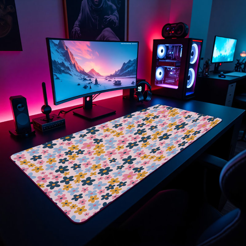 Polyester Desk Pad, 23.6x13.8