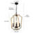 Marcus 4 - Light Dimmable Geometric Chandelier