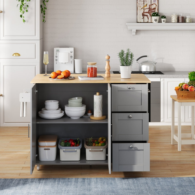 Kitchen Cart, Grey