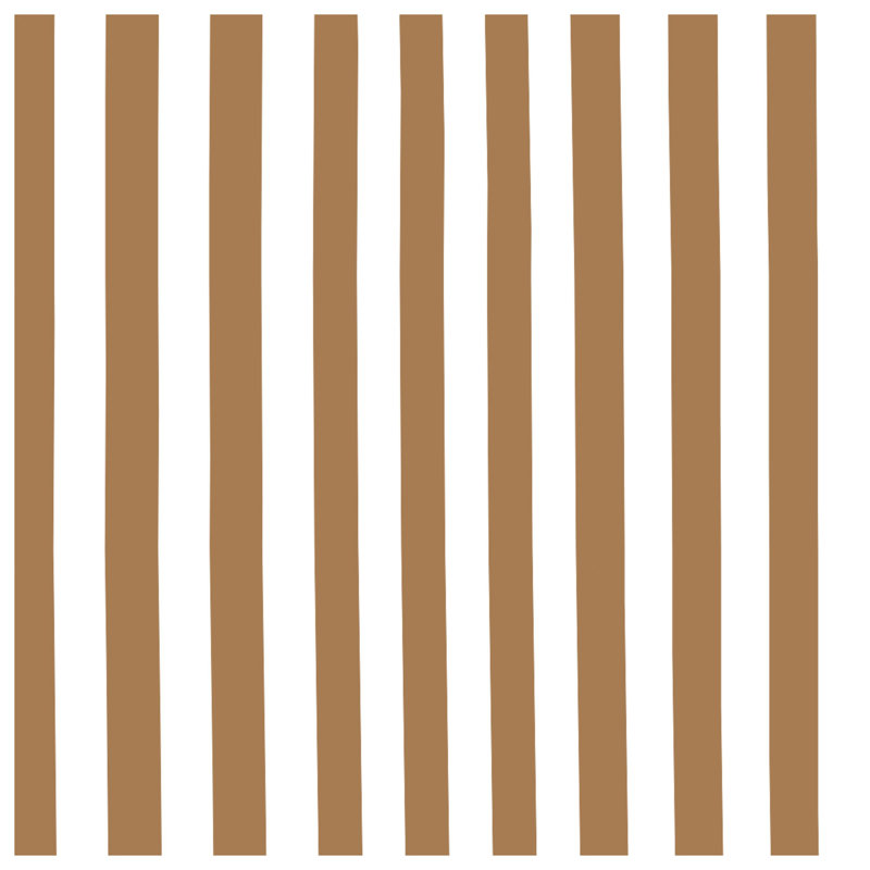 Brown Vertical Stripes Duvet Covers, Grand lit
