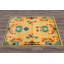 Tapis beige / bleu sarcelle bouclé / crocheté Inshore-65096966-126711675