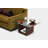 Glass Top Solid Wood Base Dining Table-9094896