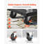 Chariot de manutention pliable, capacité de 300 kg, 89,4 x 59,4 x 85,1 cm, plateau pliable avec roues pivotantes, poignée de poussée compacte