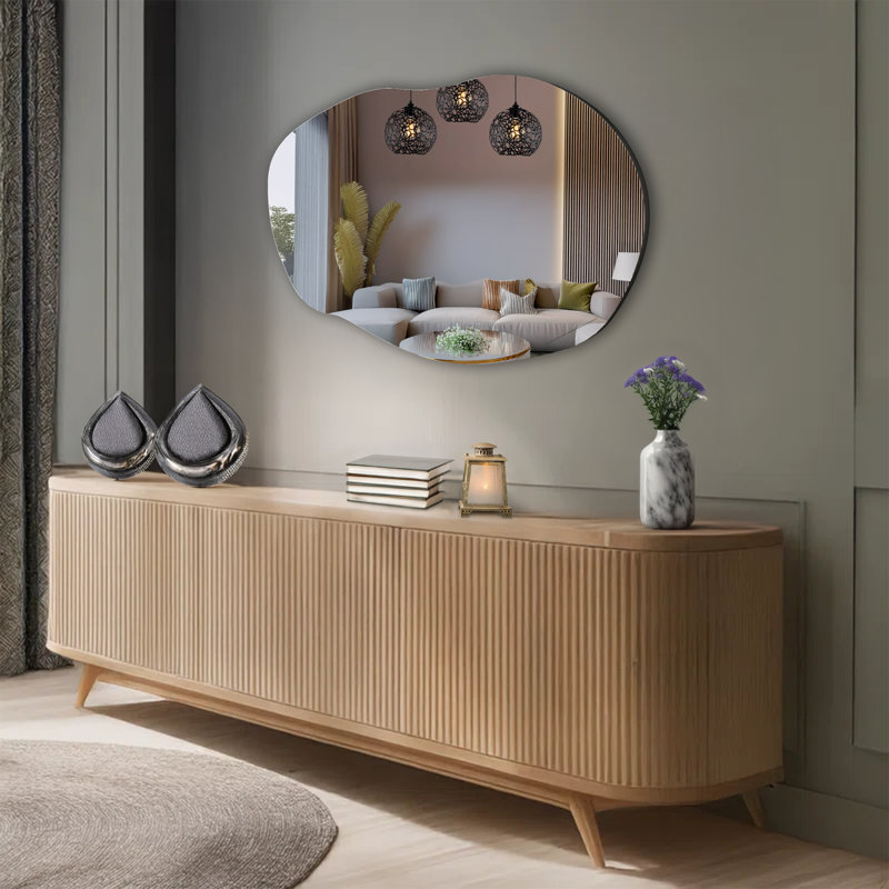 Abstract Wall Mirror
