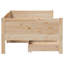 Daybed With Drawers Without Mattress Solid Wood