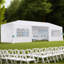 Tente de réception 10 x 30 pi avec parois latérales amovibles - Pavillon de mariage extérieur pour événements spéciaux