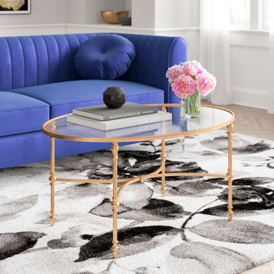 Chapland Glass Top Coffee Table