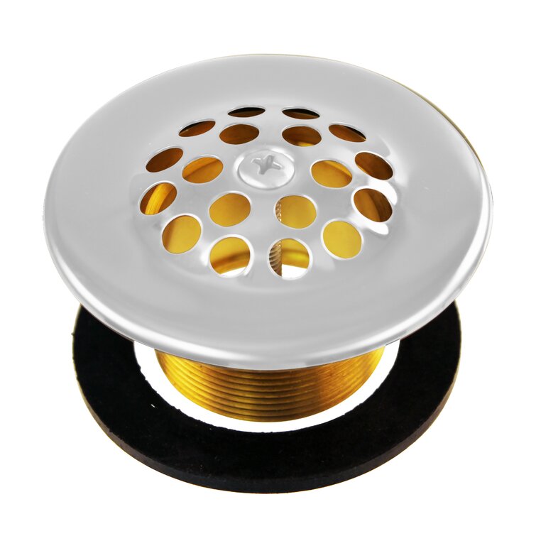 Do it 1-3/8 In. Removable Tub Drain Strainer with Chrome Plated