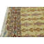 Tapis tribal beige fait à la main 7 x 9