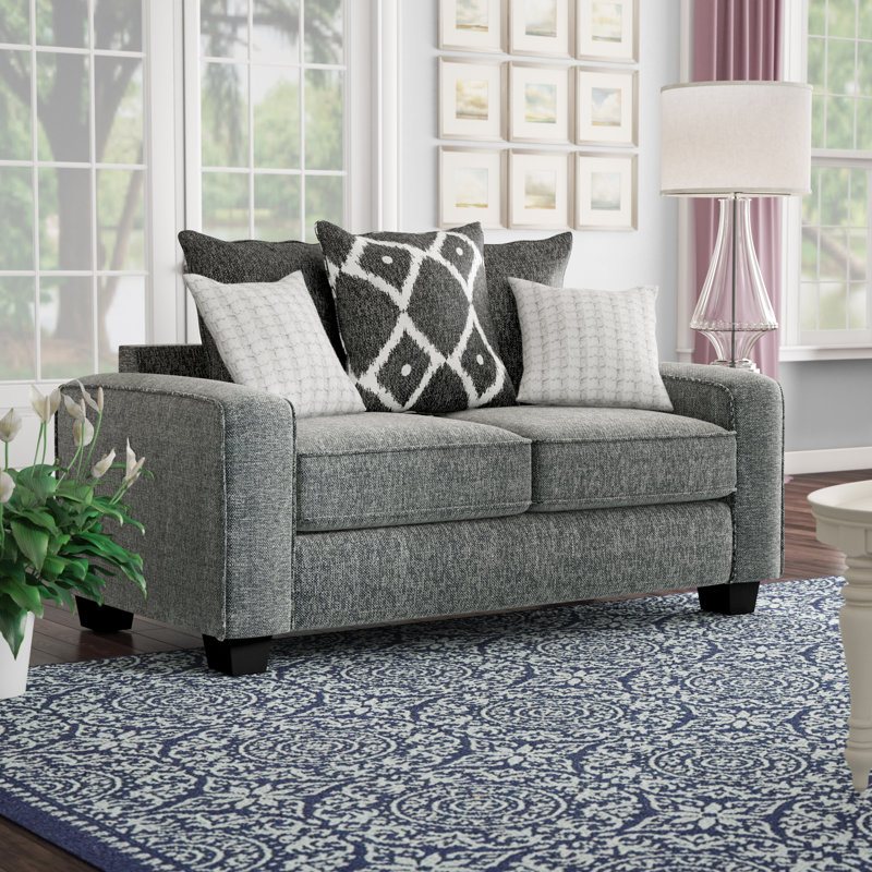 Castellano Upholstered 68 " Chenille Loveseat