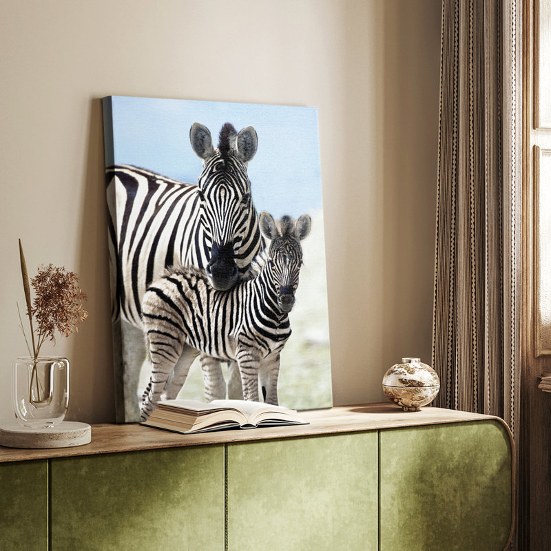 Famille de la Namibie - galerie Cavas sur mesure, H 27 po x l 18 po