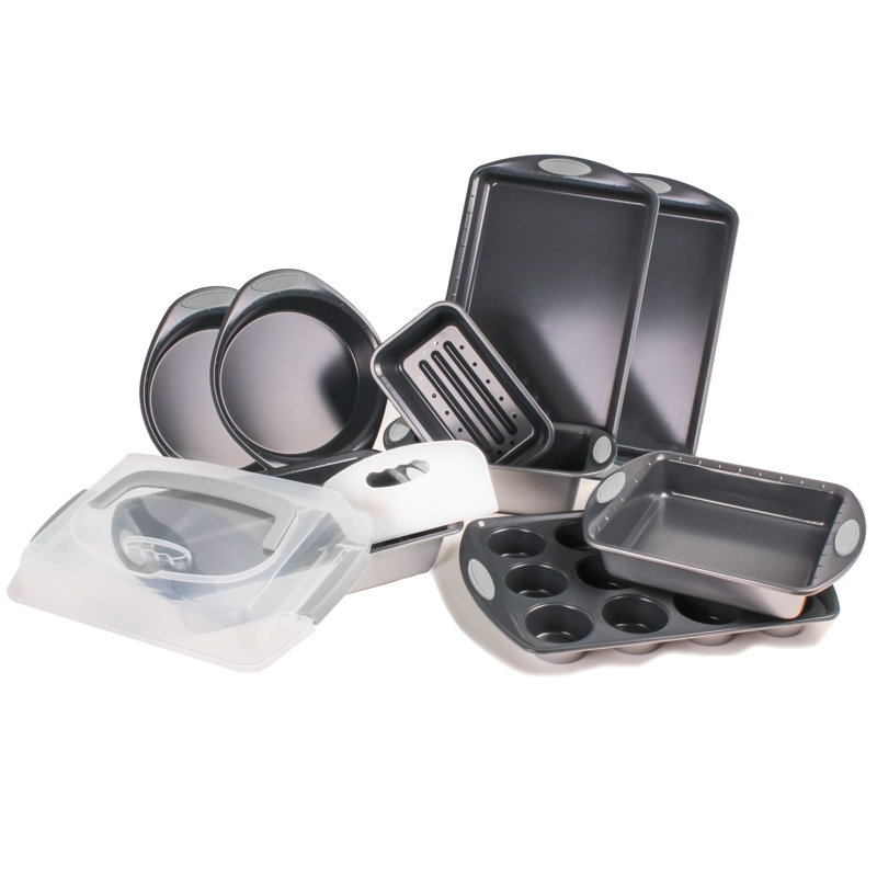 Ensemble de plats de cuisson parfaits 11 pièces BergHOFF, argent