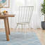 Chaise d'appoint en métal à dossier à lattes Kennamer-2115557271