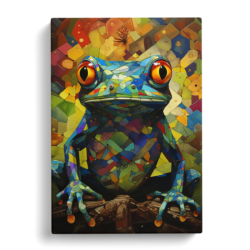 Frog Constructivism - Print, 50cm H x 35cm W x 3cm D