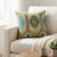 Coussin décoratif d’intérieur et d’extérieur de luxe vert avalanche de Plutus-125026900