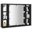 Aeowyn 76cm W x 55cm H Wall Mirror Cabinet with LED Lighting
