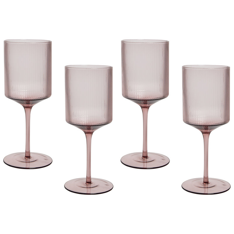 Allasia 380ml Handmade Red Wine Glass Set